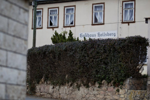 Heilsberg im Kreis Remda-Teichel, die Gaststätte ist ein ehemaliger Treffpunkt des Thüringer Heimatschutzes.  © Mark Mühlhaus/attenzione photographers http://attenzione-photo.com/