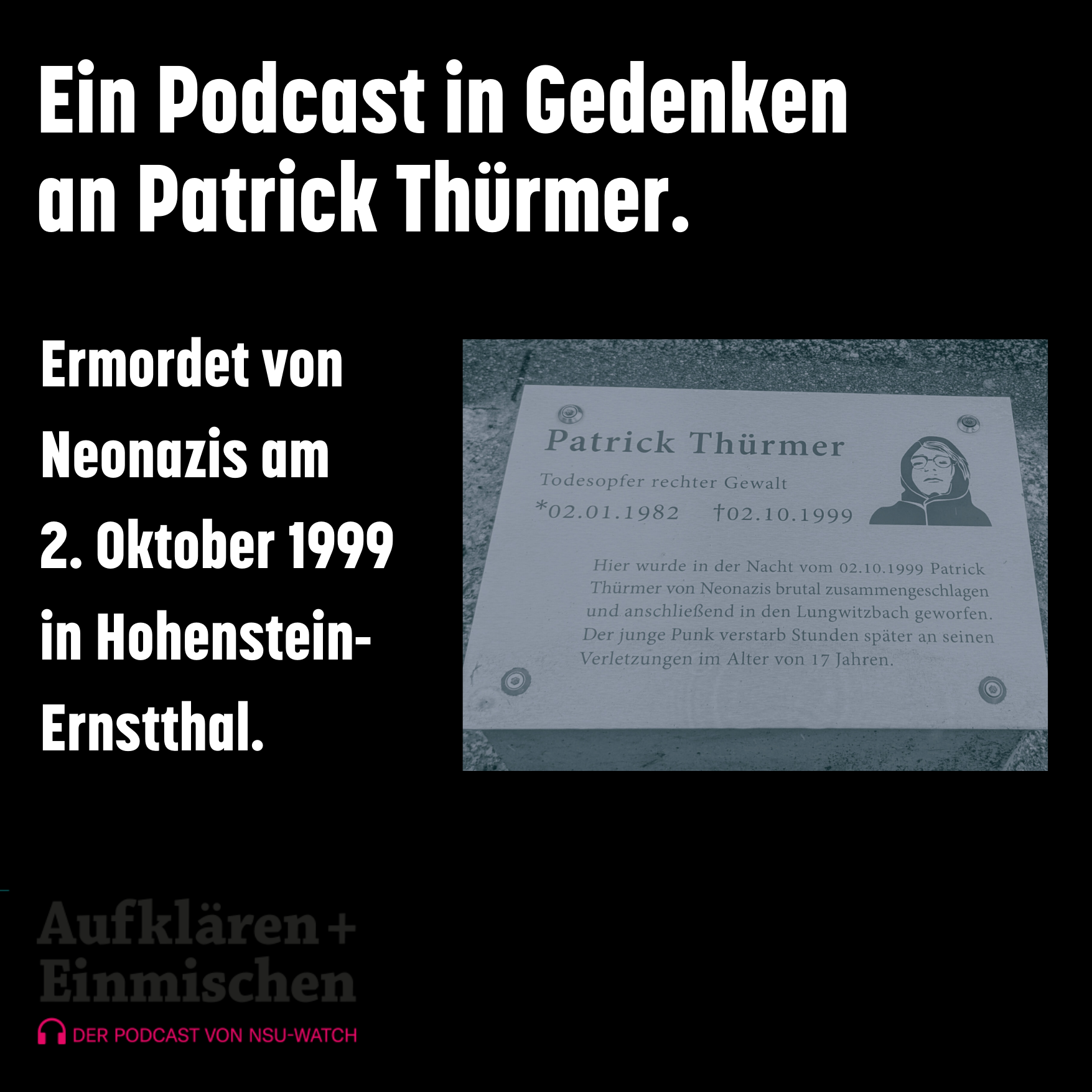 NSU-Watch: Aufklären & Einmischen